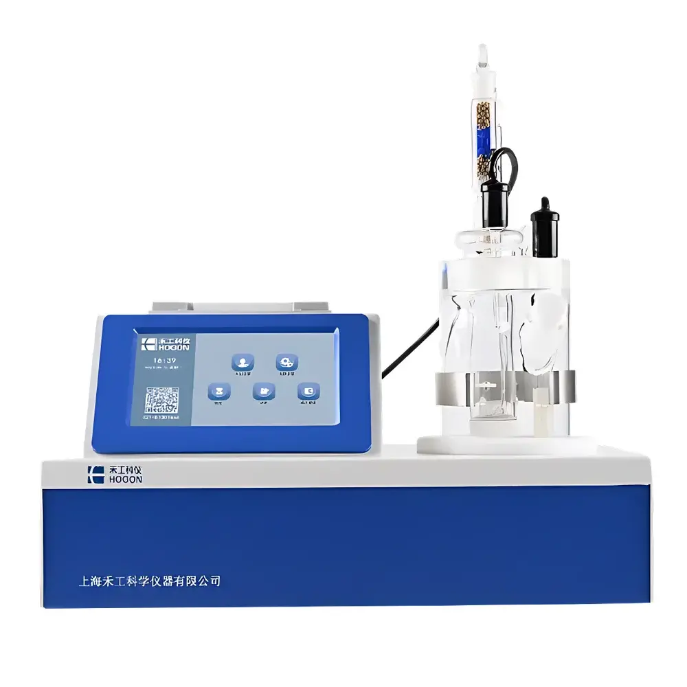 HOGON AKF-3N Coulometric Karl Fischer Moisture Titrator for Dichloromethane Solvent Analysis