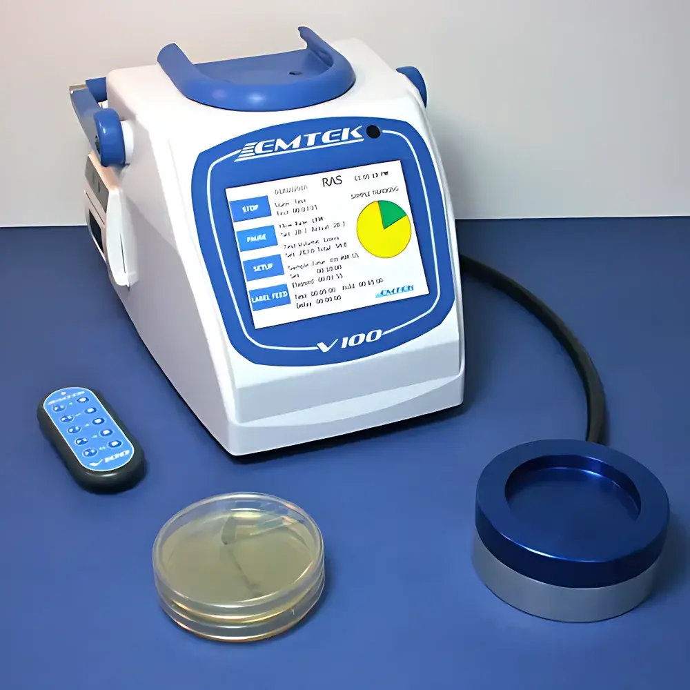 EMTEK V100 Compressed Air and Ambient Air Microbial Sampler