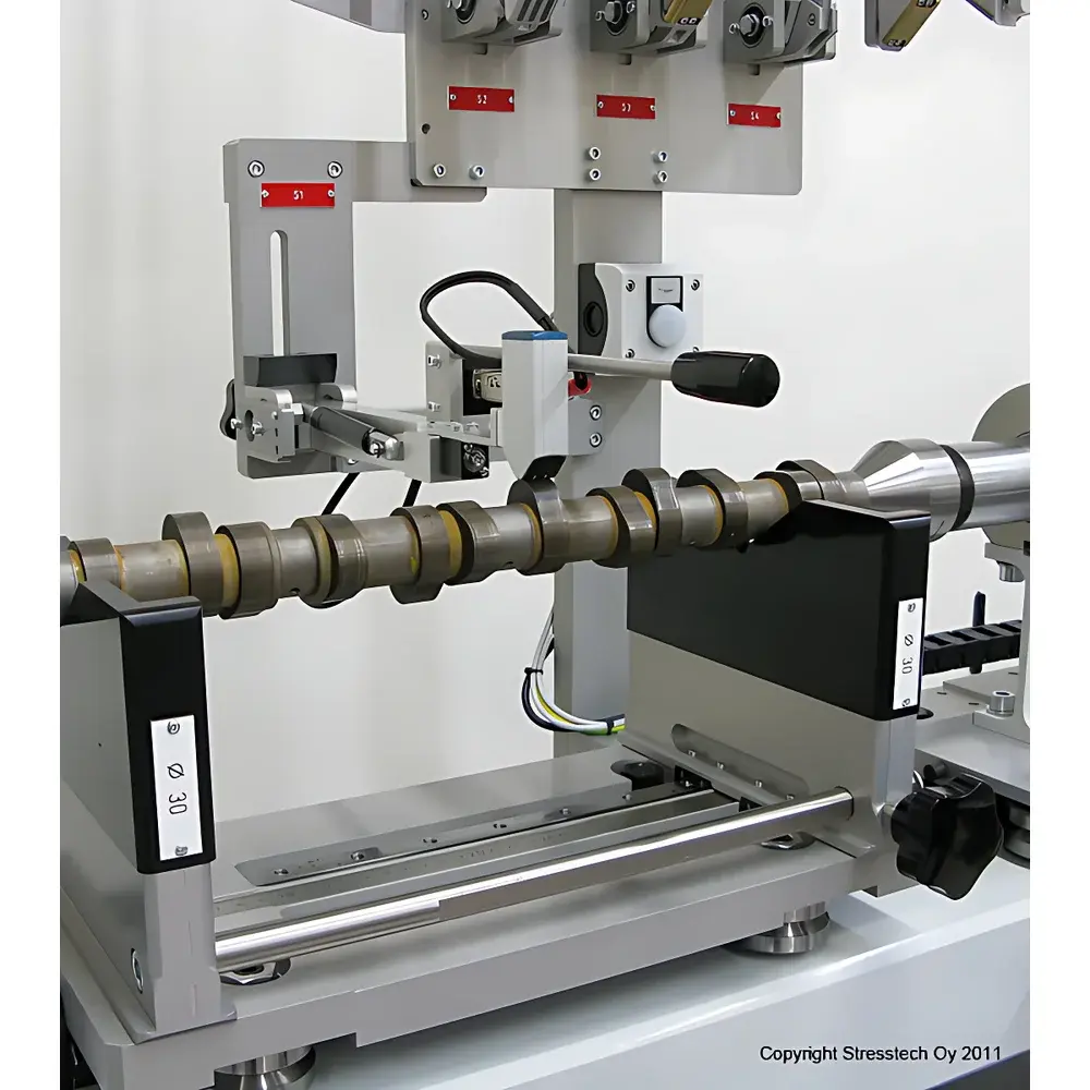 Stresstech CrankScan Surface Burn Detection System for Crankshaft Grinding