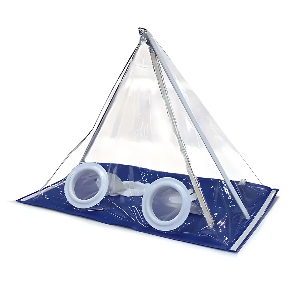 Erlab Captair Pyramid 2200 Portable Airtight Isolation Enclosure / Glove Box