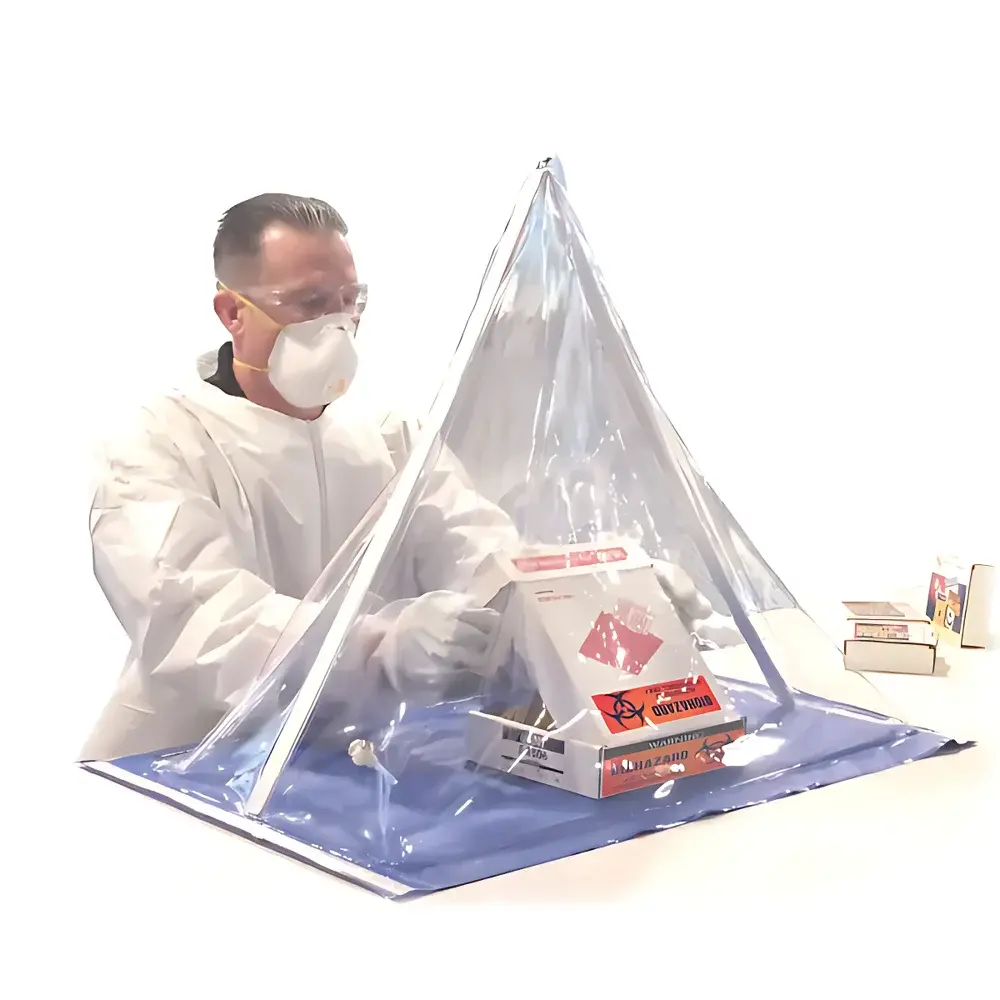 Erlab Captair Pyramid 2200 Portable Airtight Isolation Enclosure / Glove Box