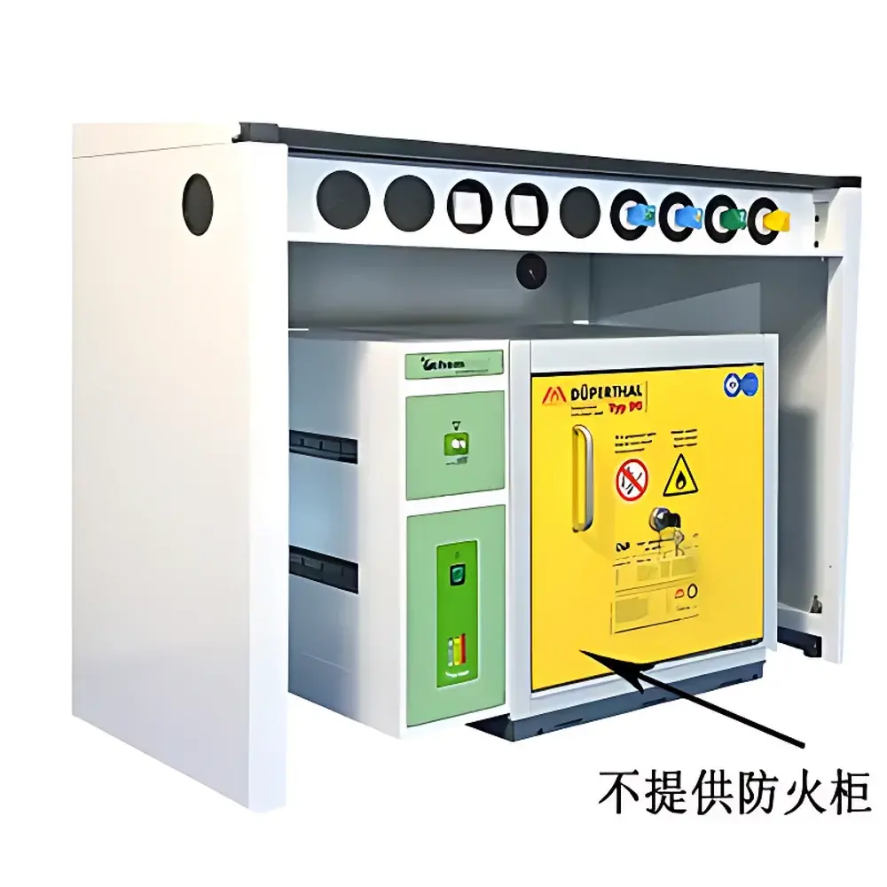 Captair Chemtrap V 201 Under-Counter Chemical Storage Cabinet Filtration and Ventilation System