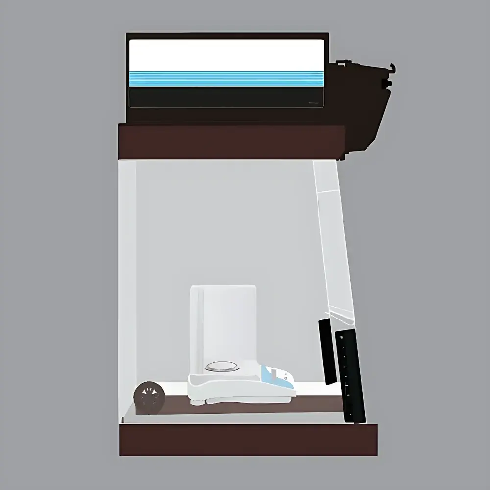 Erlab 483W Smart Precision Weighing Enclosure with Air Purification