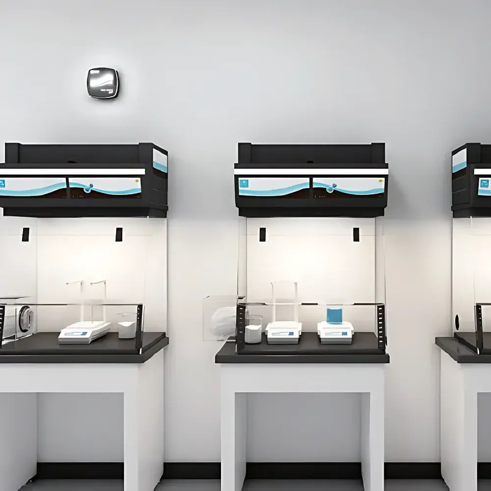 Erlab 351W Smart Precision Weighing Enclosure with Active Fume Filtration