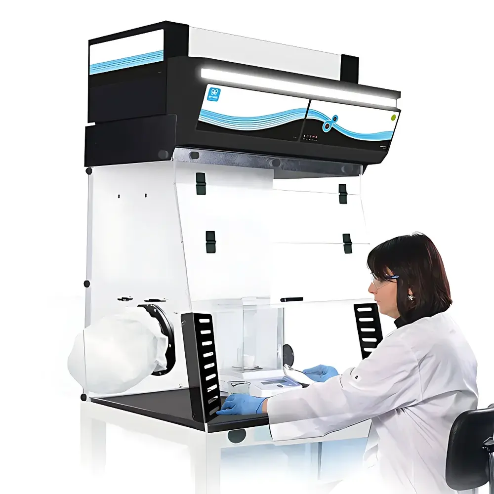 Erlab 351W Smart Precision Weighing Enclosure with Active Fume Filtration