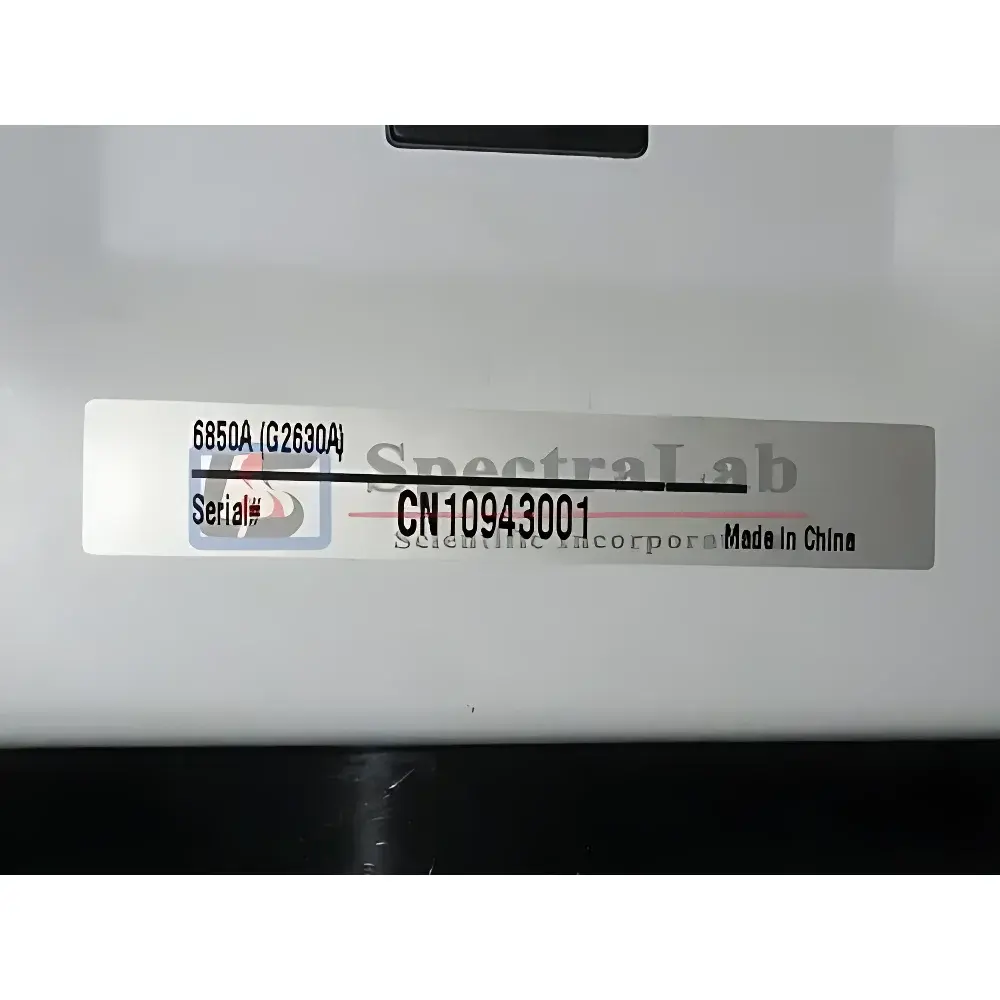 Agilent 6850A (G2630A) Gas Chromatograph with Flame Ionization Detector (FID)