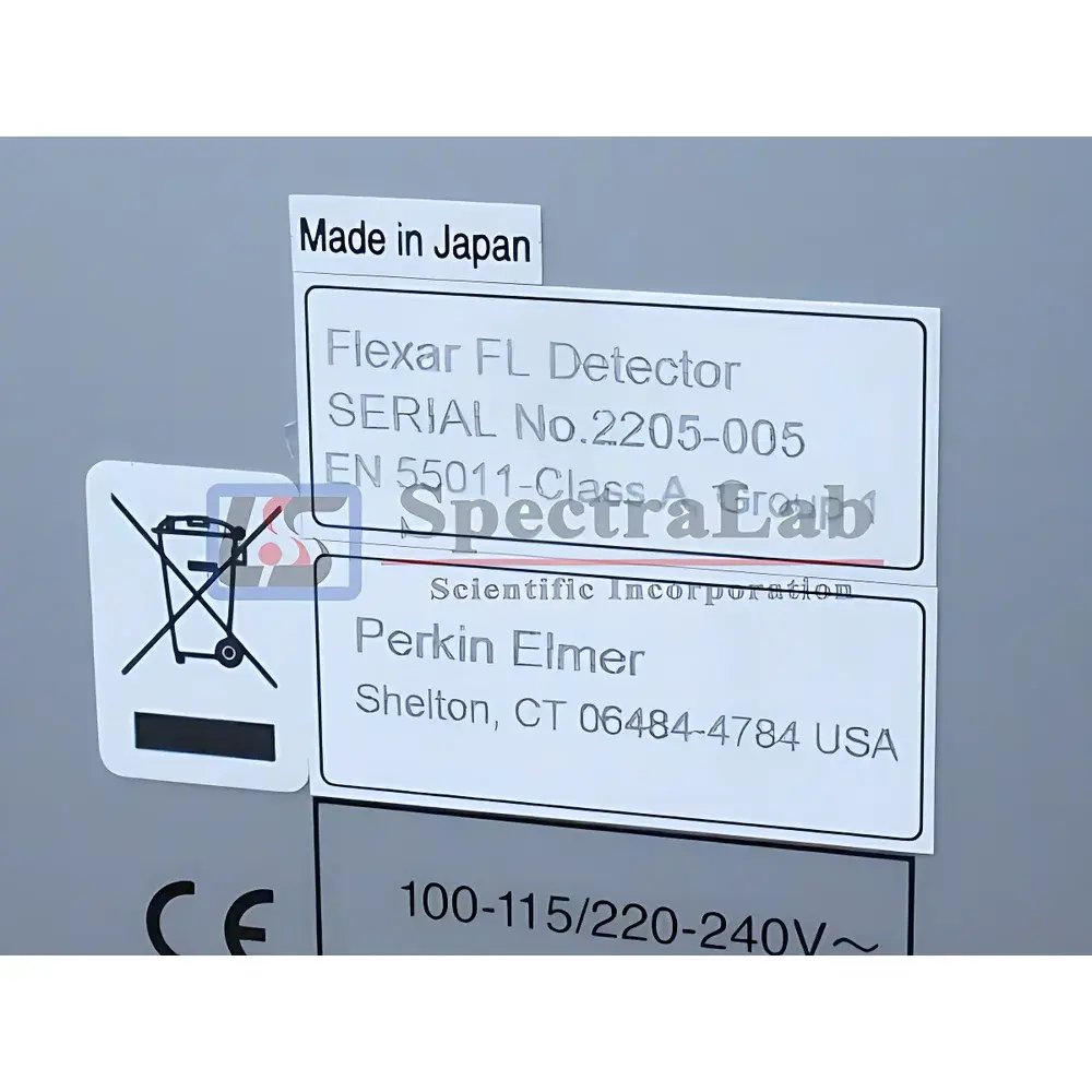 PerkinElmer FLEXAR™ Fluorescence Detector for HPLC