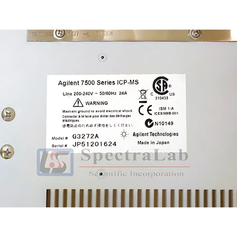 Agilent 7500ce ICP-MS System (Refurbished)