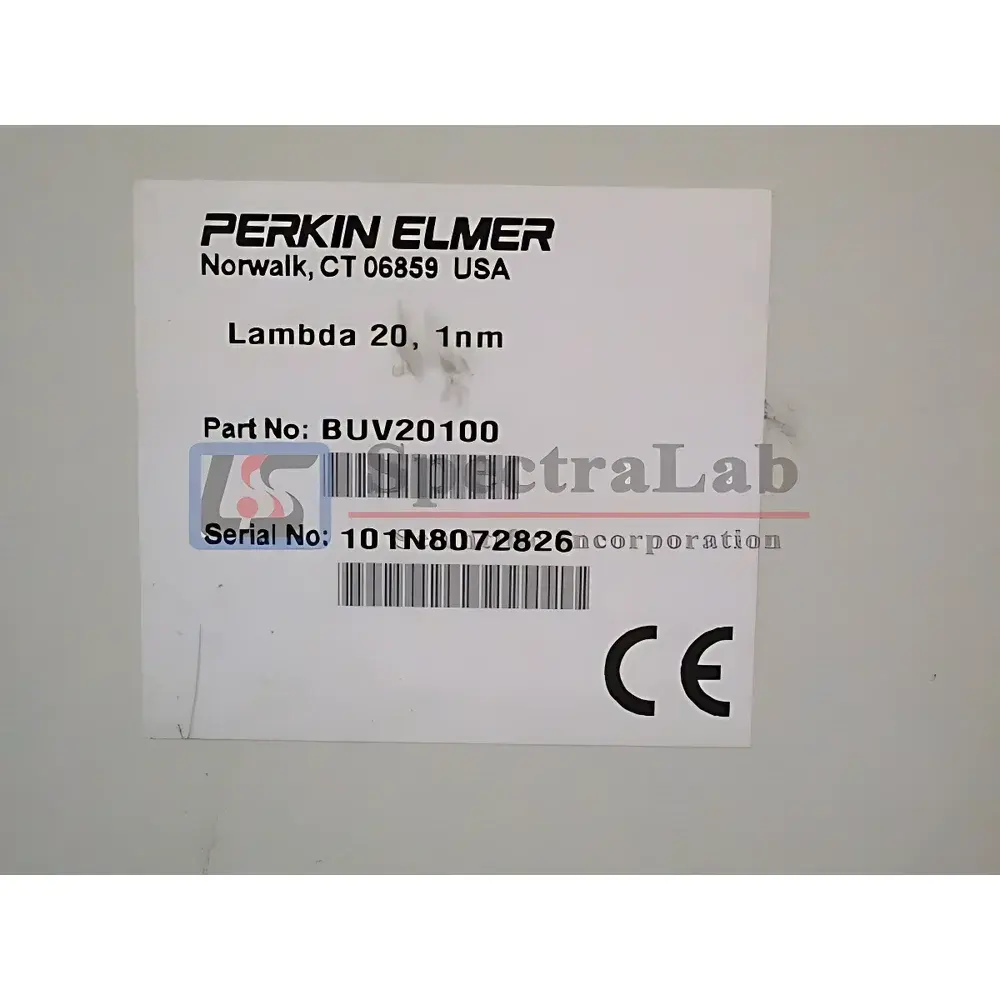 PerkinElmer Lambda 20 UV-Vis Spectrophotometer (Refurbished)