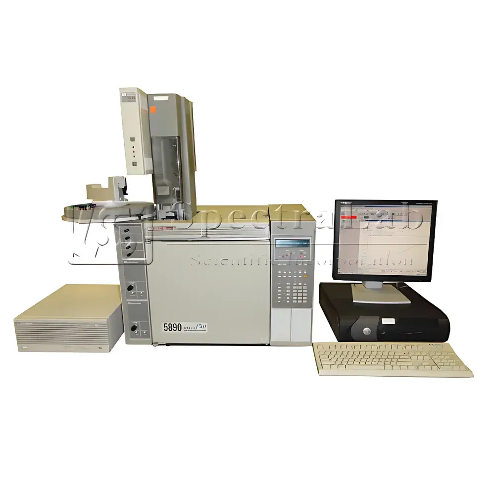 Agilent 5890 II Dual-ECD with Split/Splitless Injector and Purged Pack