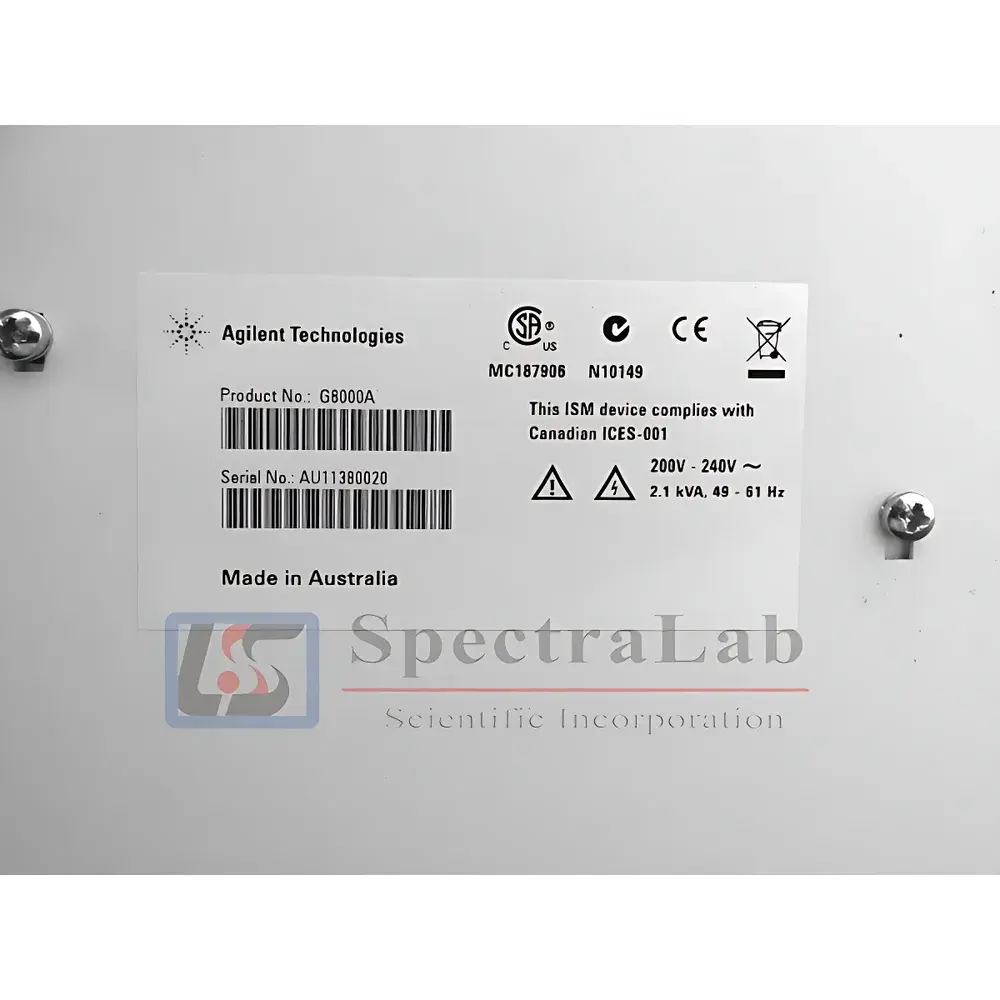 Agilent 4100 MP-AES Microwave Plasma Atomic Emission Spectrometer