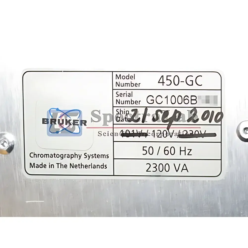 Bruker 450-GC Gas Chromatograph (Refurbished)