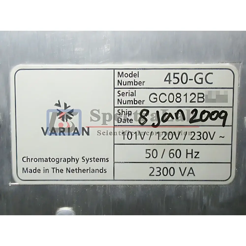 Varian 450-GC Gas Chromatograph (Refurbished)