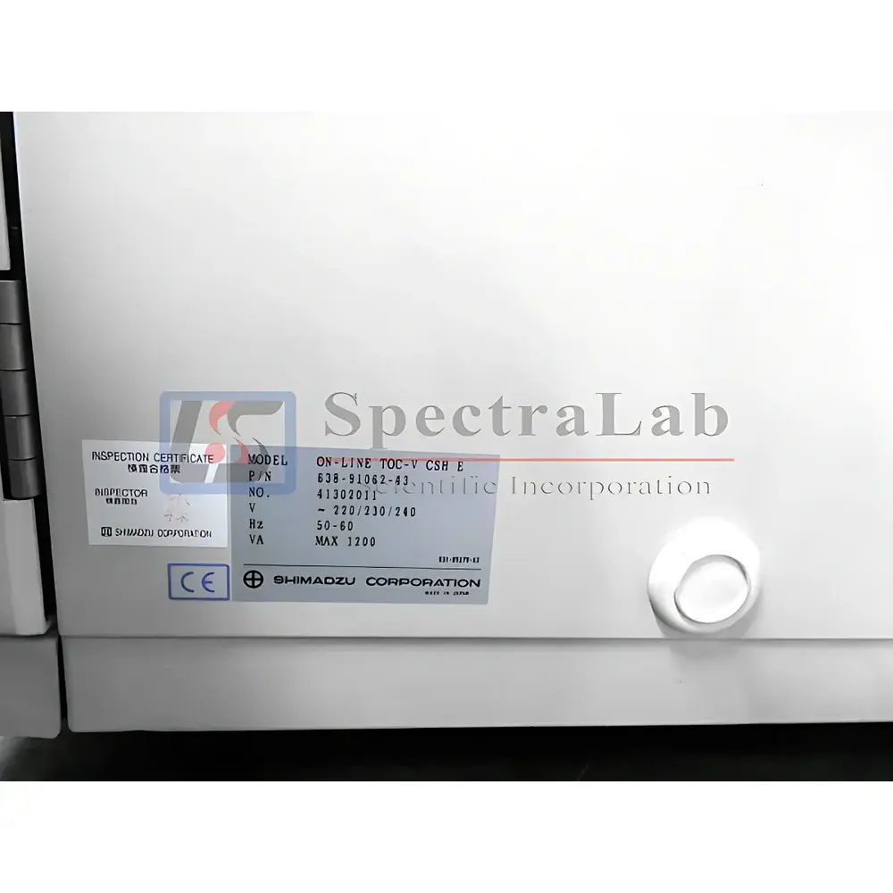 Shimadzu Online TOC-V CSH Total Organic Carbon Analyzer (Refurbished)