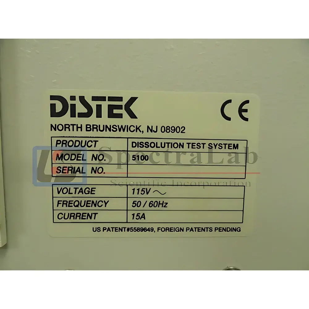 Distek 5100 Premiere Bath-Type Dissolution Testing System