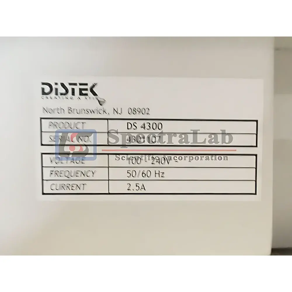 Distek Evolution 4300 Automated Sampling System for Dissolution Testing