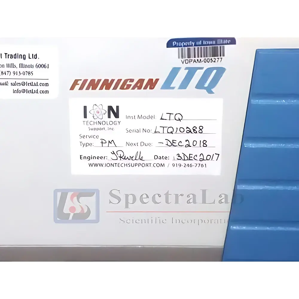 Thermo Fisher LTQ Linear Ion Trap Mass Spectrometer (Refurbished)