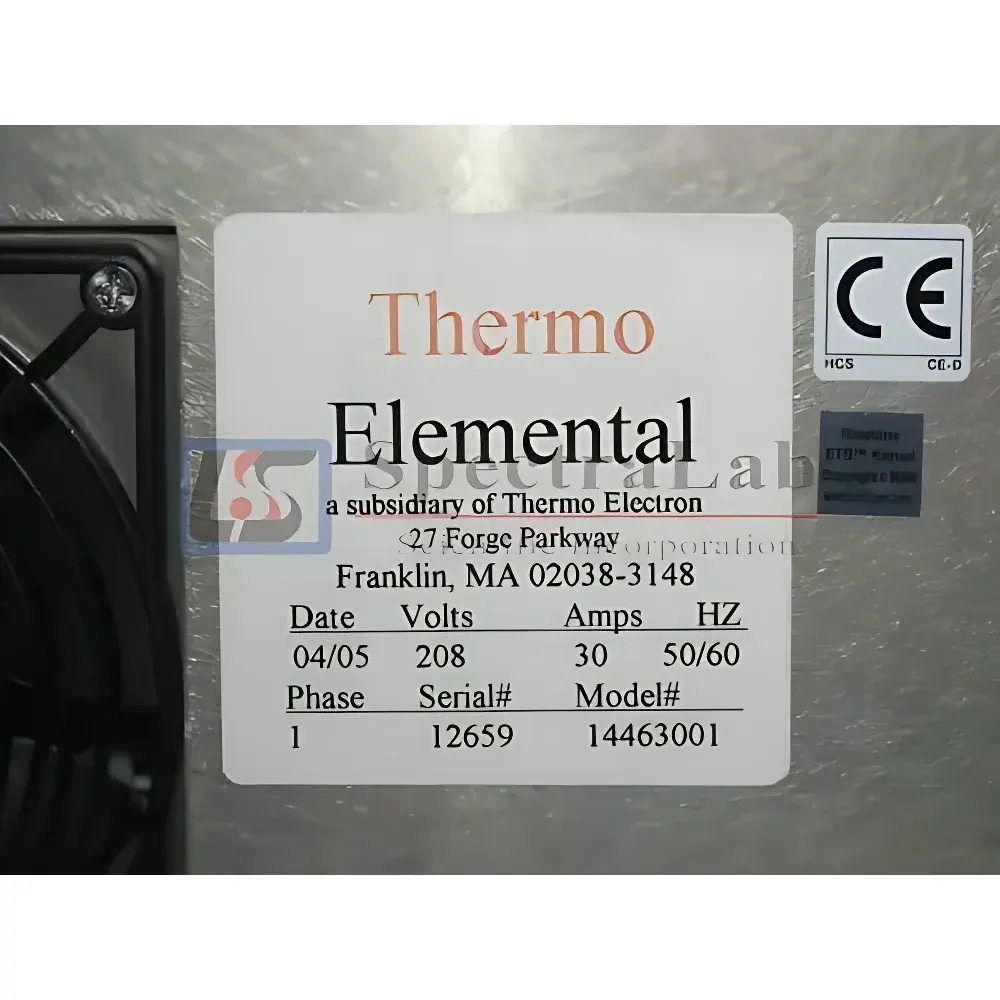 Thermo Fisher IRIS Intrepid II XSP Inductively Coupled Plasma Optical Emission Spectrometer (ICP-OES)