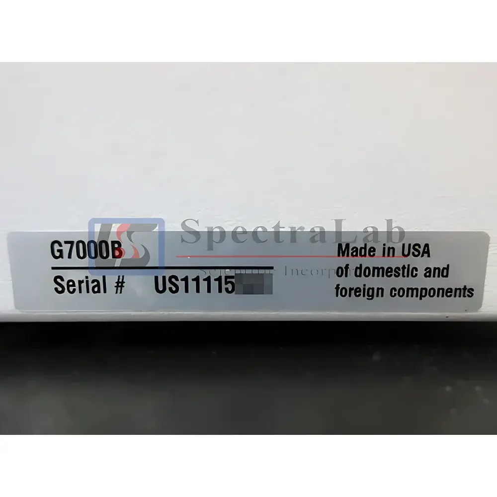 Agilent 7890A-7000B Triple Quadrupole GC/MS System