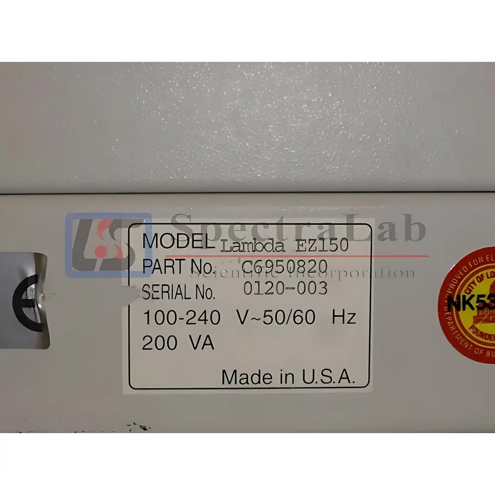 PerkinElmer Lambda EZ150 UV-Vis Spectrophotometer (Refurbished)