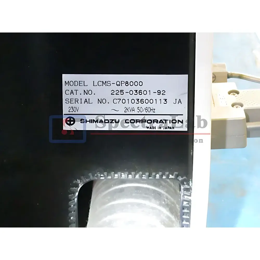 Shimadzu LCMS-QP8000 Single Quadrupole Liquid Chromatography-Mass Spectrometer (Refurbished)