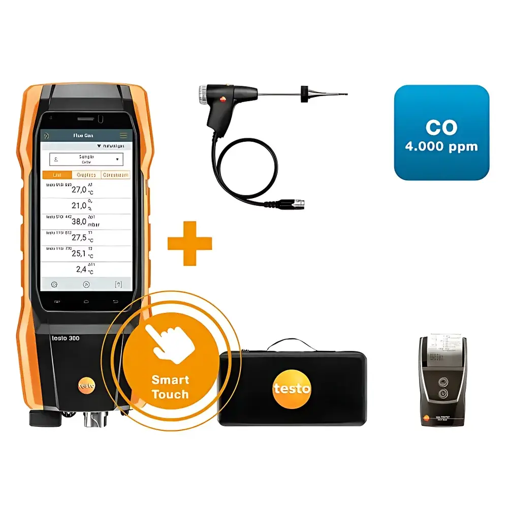 testo 300 Portable Flue Gas Analyzer