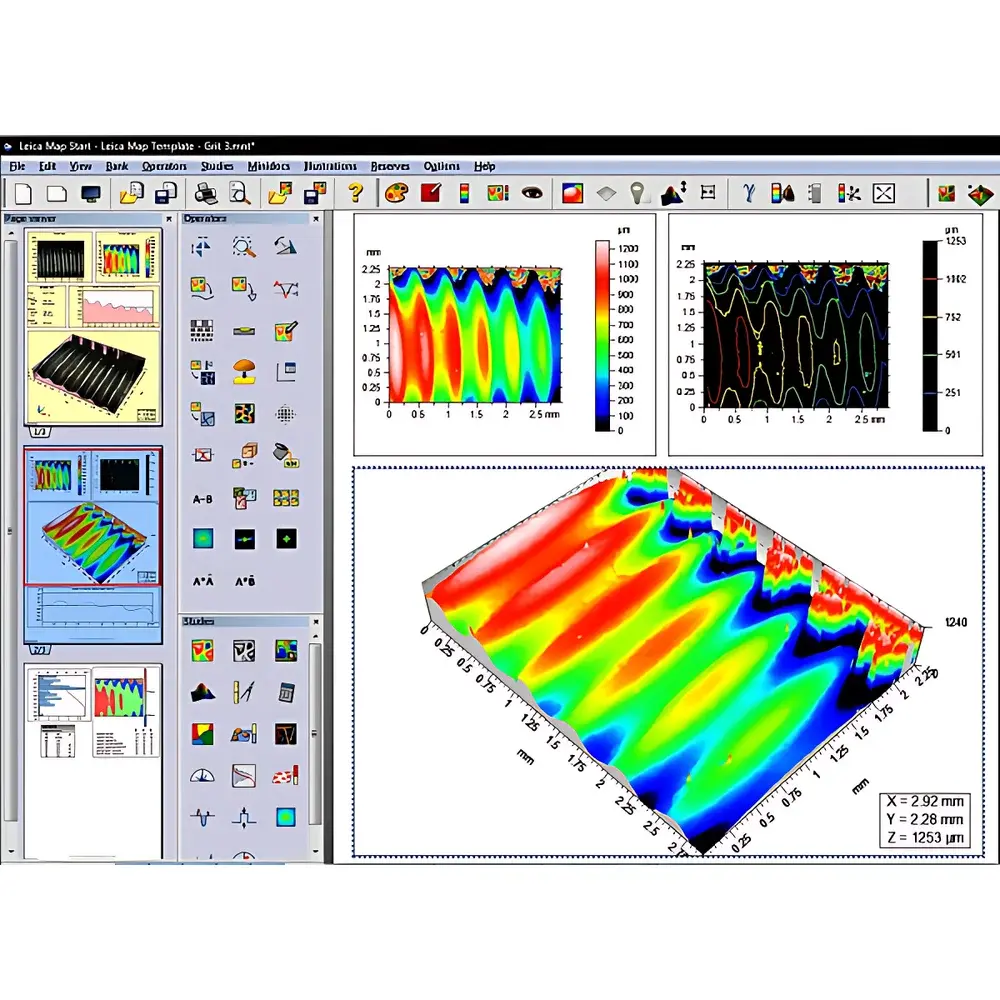 Leica MAP Surface Imaging and Metrology Software