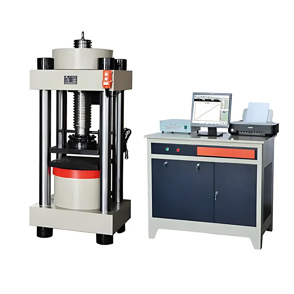 Tuofeng YAW-2000D & YAW-3000 Fully Automated Hydraulic Compression Testing Machine