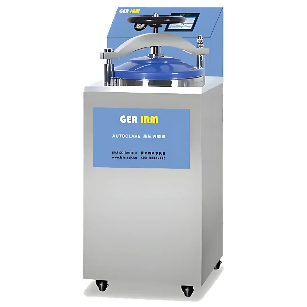 IRM HT63 Manual-Operated Vertical High-Pressure Steam Sterilizer