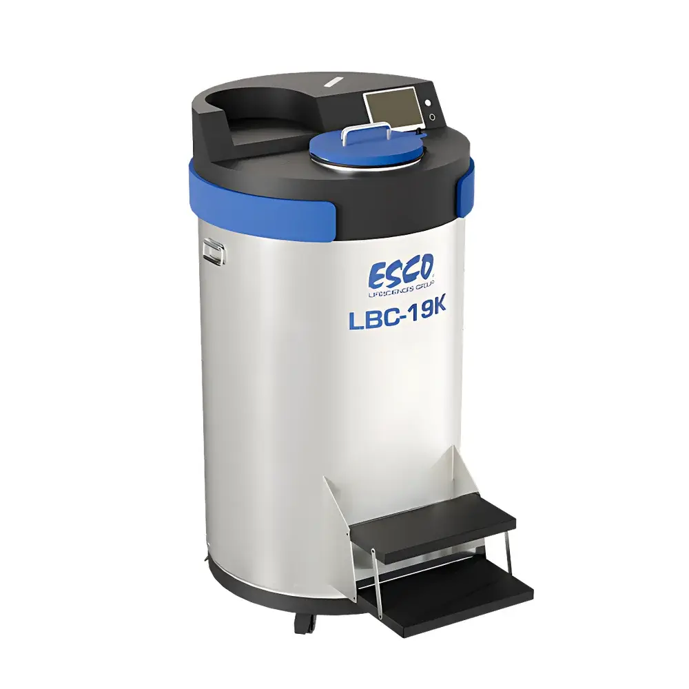 Esco LBC Large-Aperture Stainless Steel Liquid Nitrogen Biological Storage Container