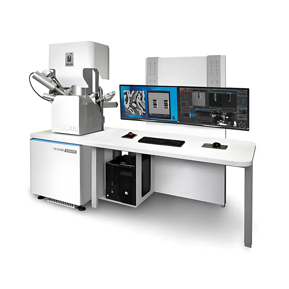 TESCAN AMBER Ga⁺ Focused Ion Beam-Scanning Electron Microscope (FIB-SEM)