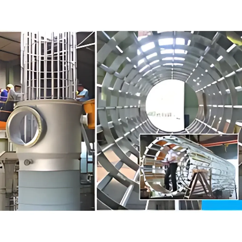 UIC RF 4500 Stainless Steel Industrial-Scale Wiped-Film Evaporator
