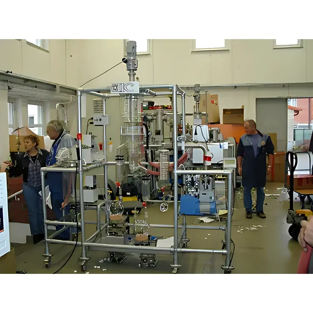 UIC KDL10 Pilot-Scale Glass Short-Path (Molecular) Distillation System