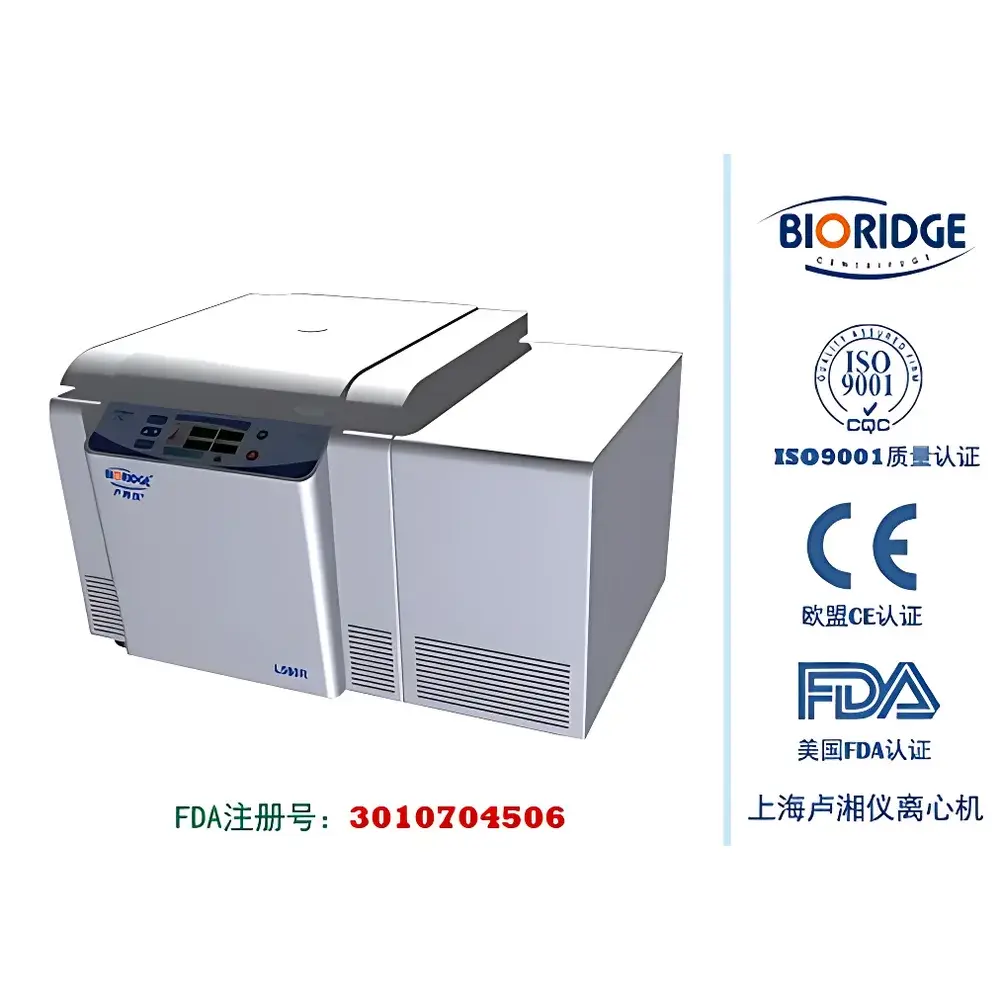 L580R Large-Capacity Refrigerated Centrifuge by BIORIDGE