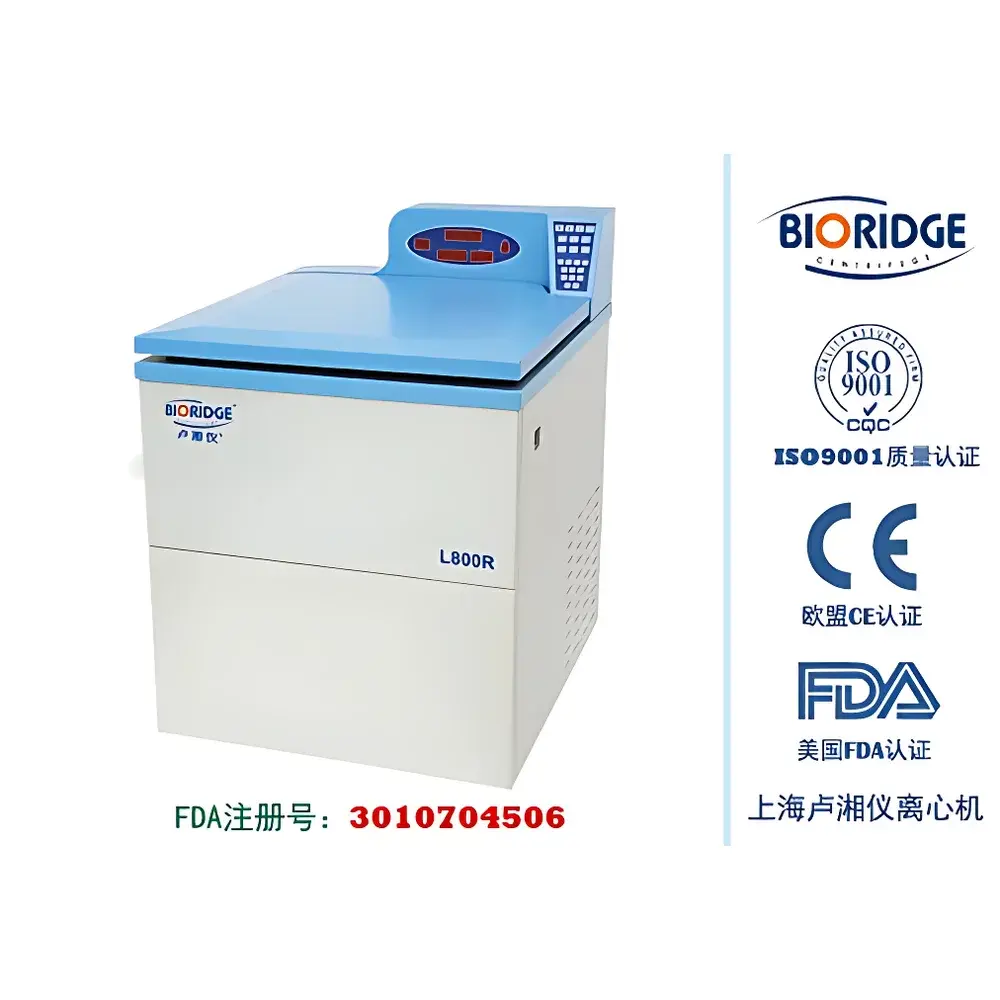 LuXiangYi L800R Ultra-High-Capacity Refrigerated Floor-Standing Centrifuge