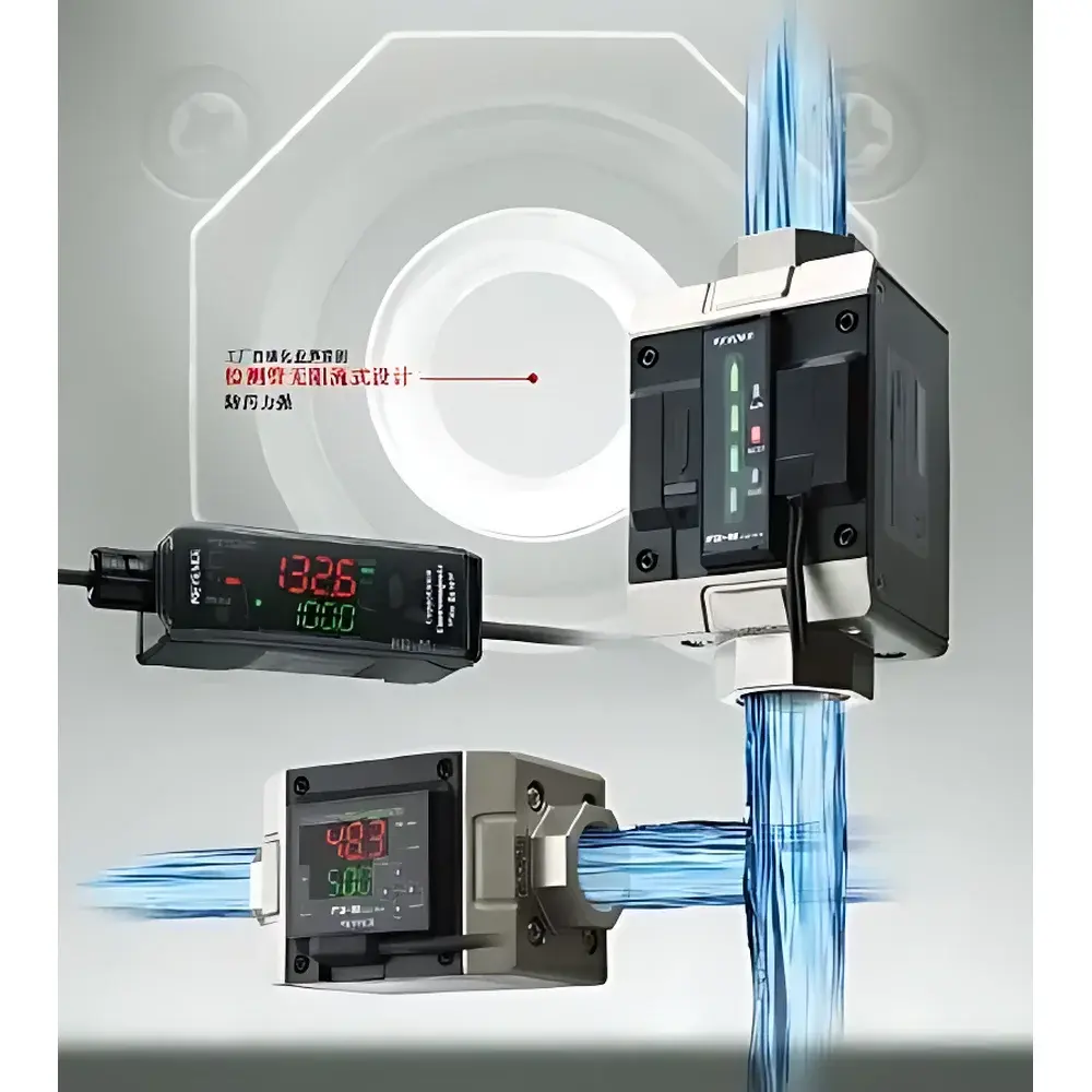 FD-M Series Non-Contact Electromagnetic Flow Sensor for Conductive Liquids