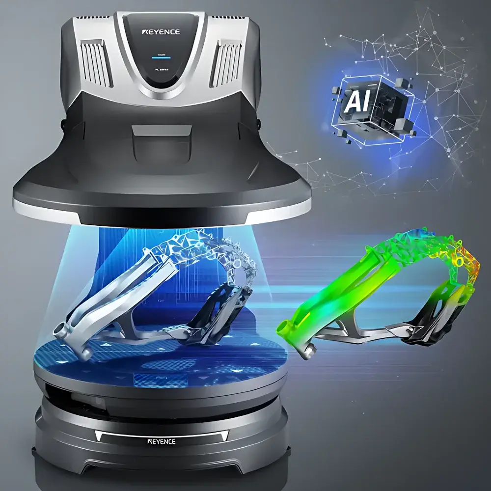 KEYENCE VL-800 Series High-Precision 3D Laser Scanning Metrology System