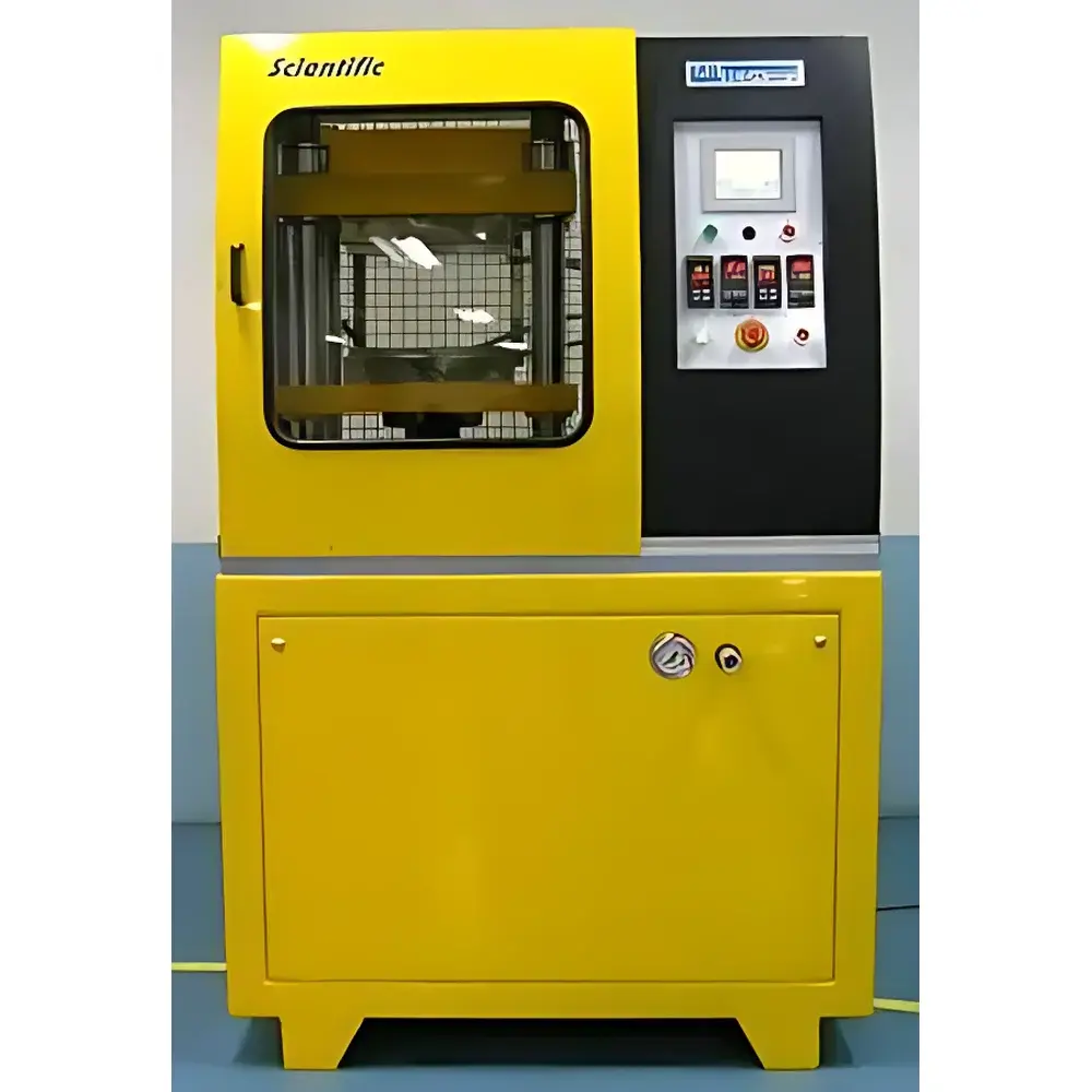 Labtech LP-S-80 Automated Hydraulic Pellet Press &平板 Vulcanizing Press