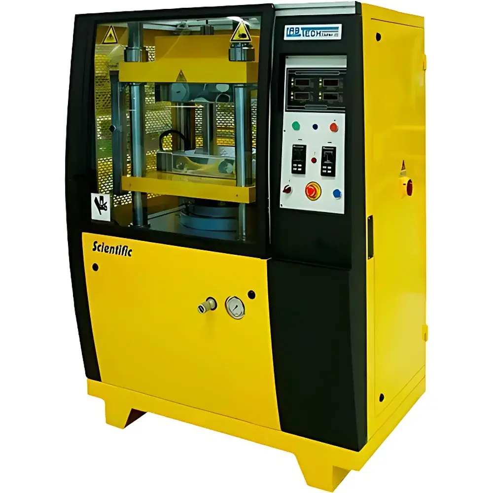 Labtech LP-S-80 Automated Hydraulic Pellet Press &平板 Vulcanizing Press