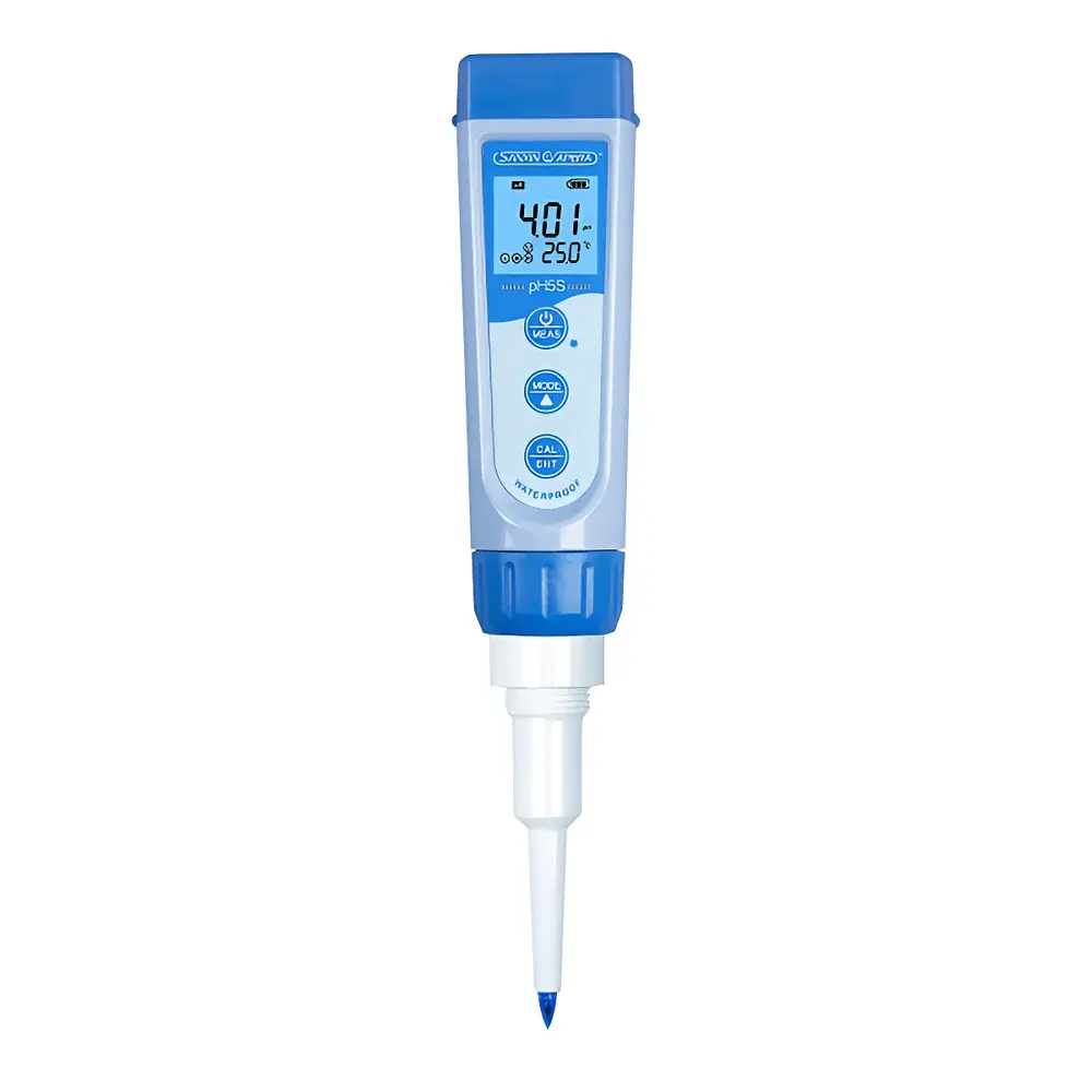 SANXIN PH5S Pen-Style pH Meter with Puncture Electrode