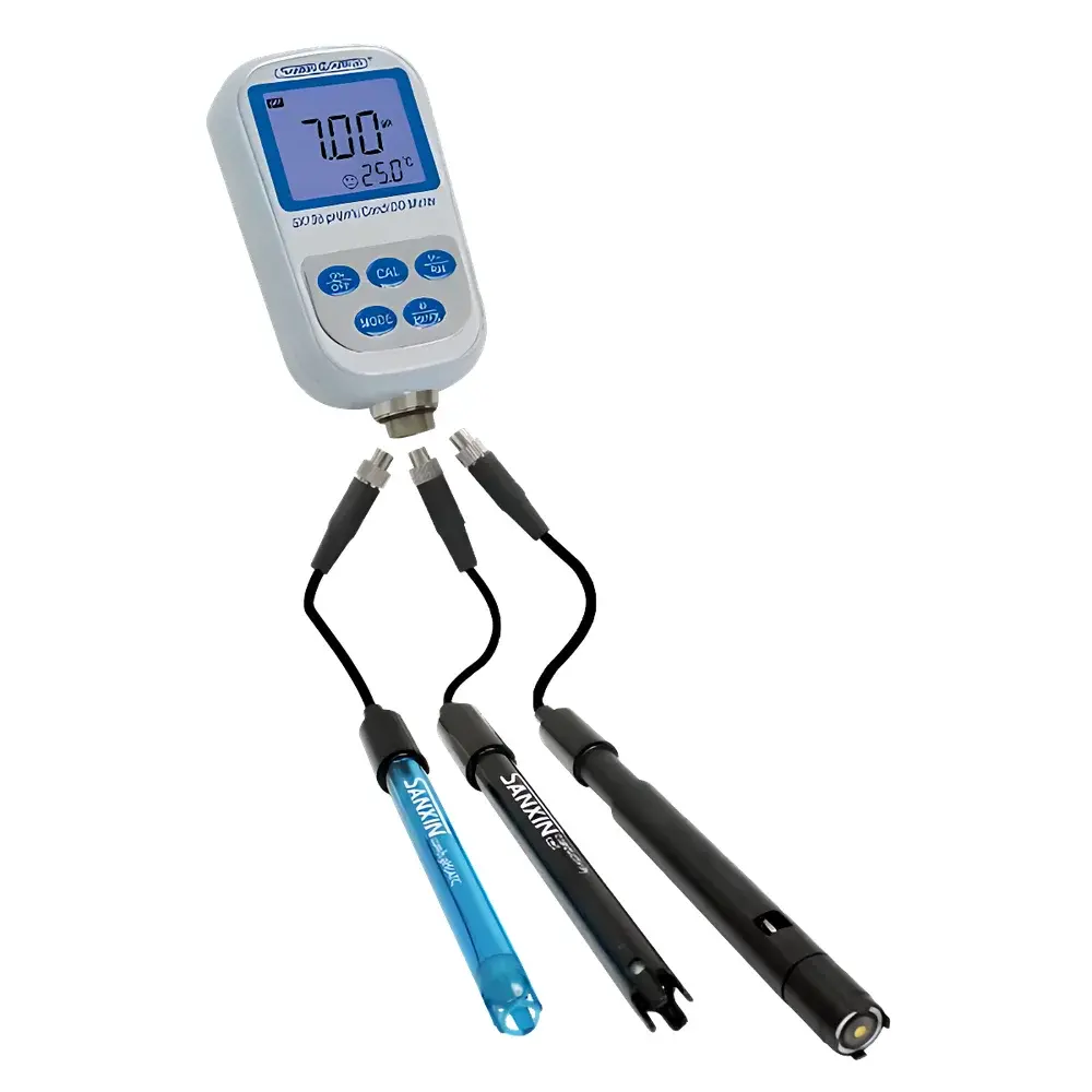 Sanxin SX736 Portable Multi-Parameter Water Quality Analyzer (pH/mV/Conductivity/DO/Temperature)