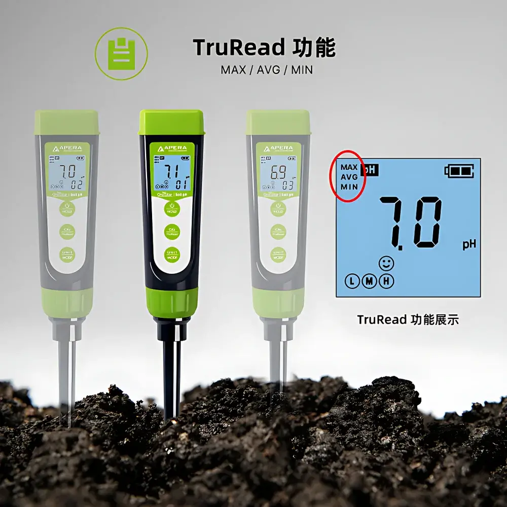 Apera Instruments GS2 GroStar Soil Penetration pH Meter