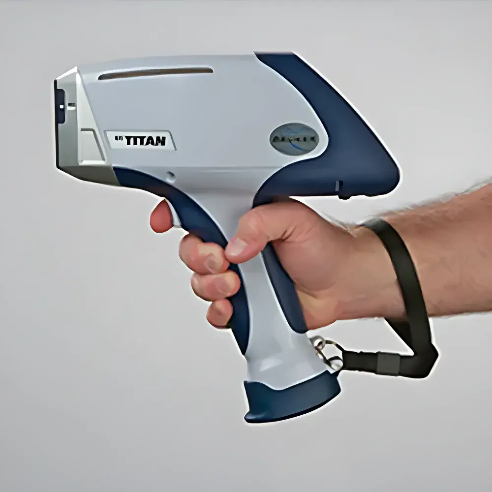 Bruker S1 TITAN Handheld Energy Dispersive X-Ray Fluorescence (ED-XRF) Spectrometer for Ore and Geological Analysis