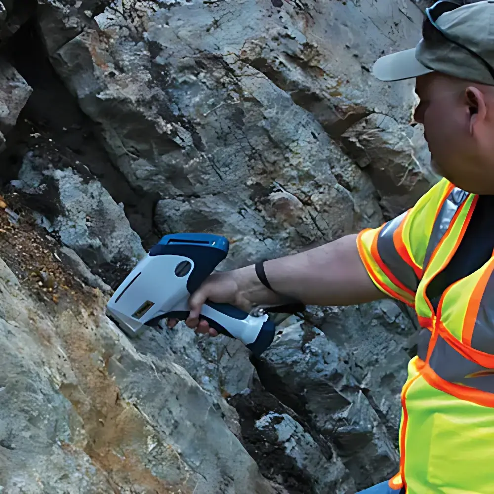 Bruker S1 TITAN Handheld Energy Dispersive X-Ray Fluorescence (ED-XRF) Spectrometer for Ore and Geological Analysis