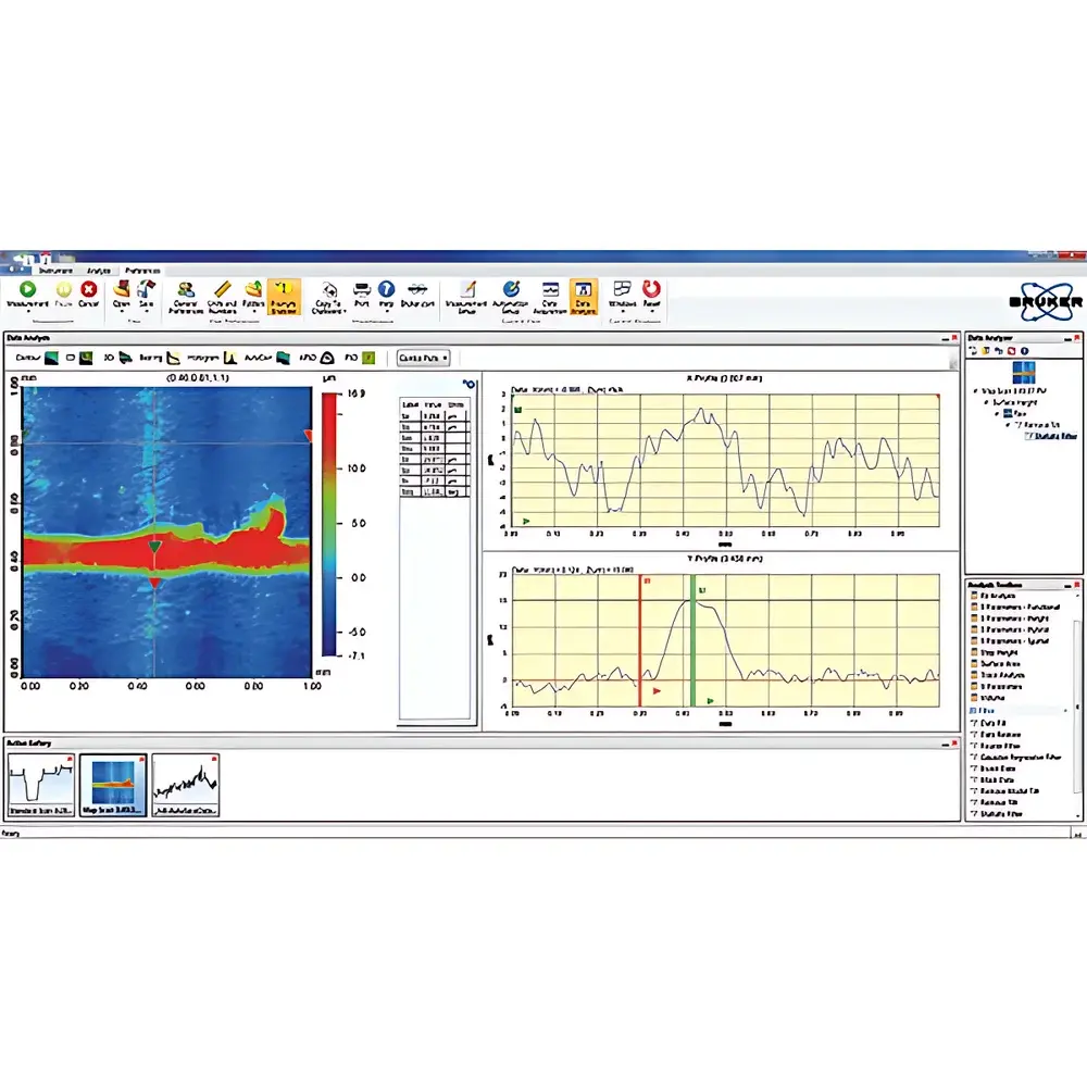 Bruker Dektak XT Stylus Profilometer for Nanoscale Surface Topography Measurement