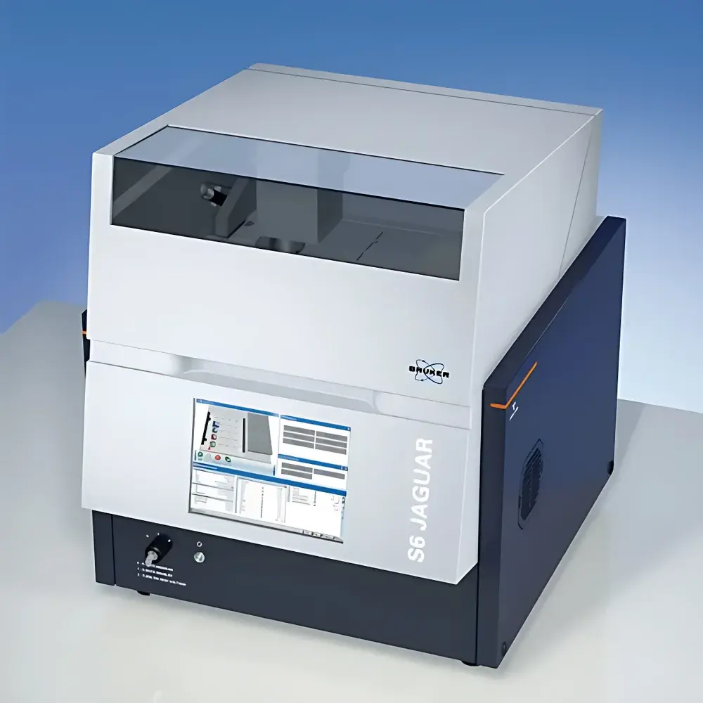 Bruker S6 JAGUAR Wavelength Dispersive X-Ray Fluorescence (WDXRF) Spectrometer