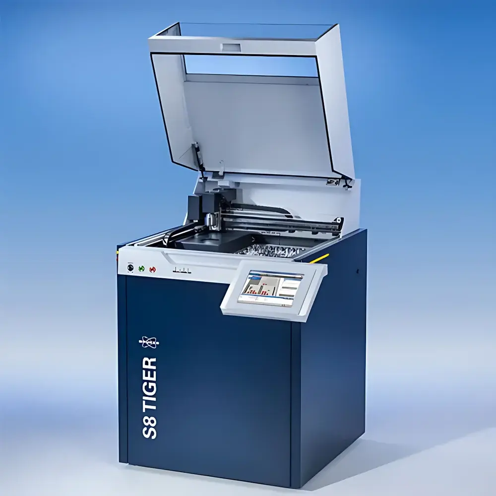 Bruker S8 TIGER High-Performance Wavelength Dispersive X-Ray Fluorescence (WDXRF) Spectrometer
