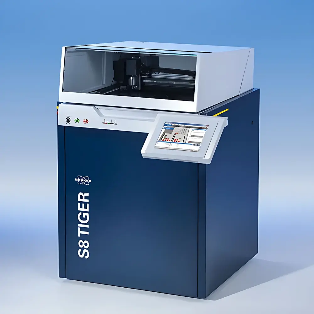 Bruker S8 TIGER High-Performance Wavelength Dispersive X-Ray Fluorescence (WDXRF) Spectrometer