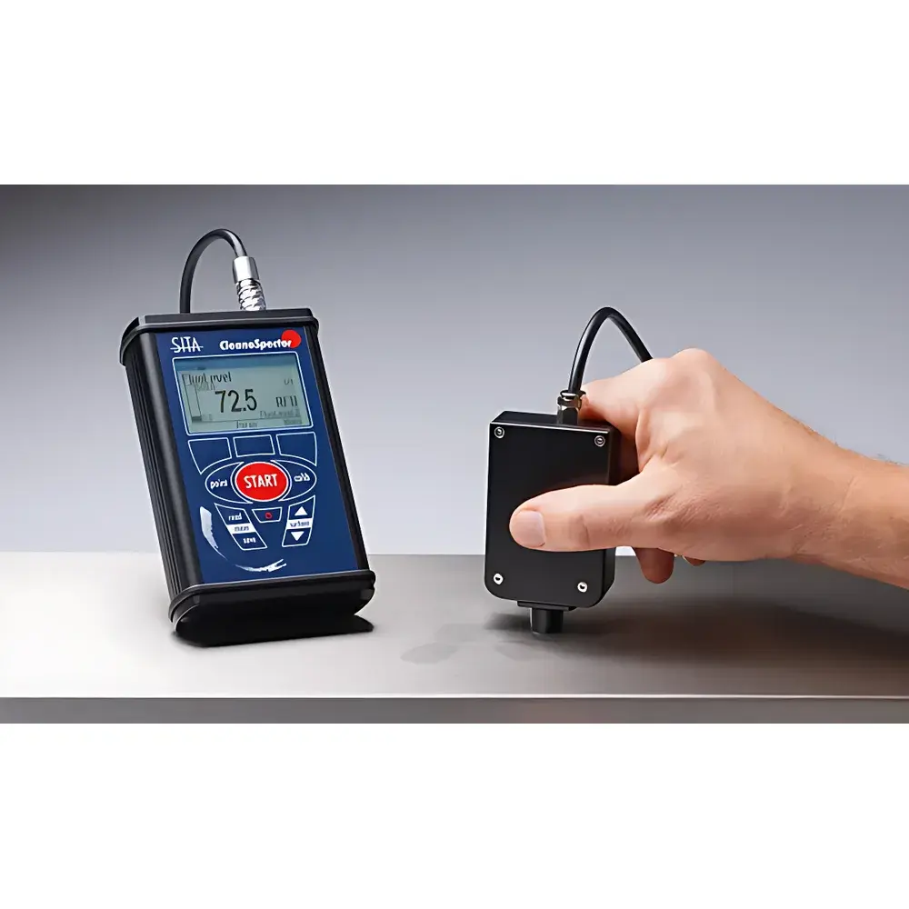 SITA CleanoSpector Surface Cleanliness Analyzer for Rotational Sputtering Target Pre-Bonding Quality Control