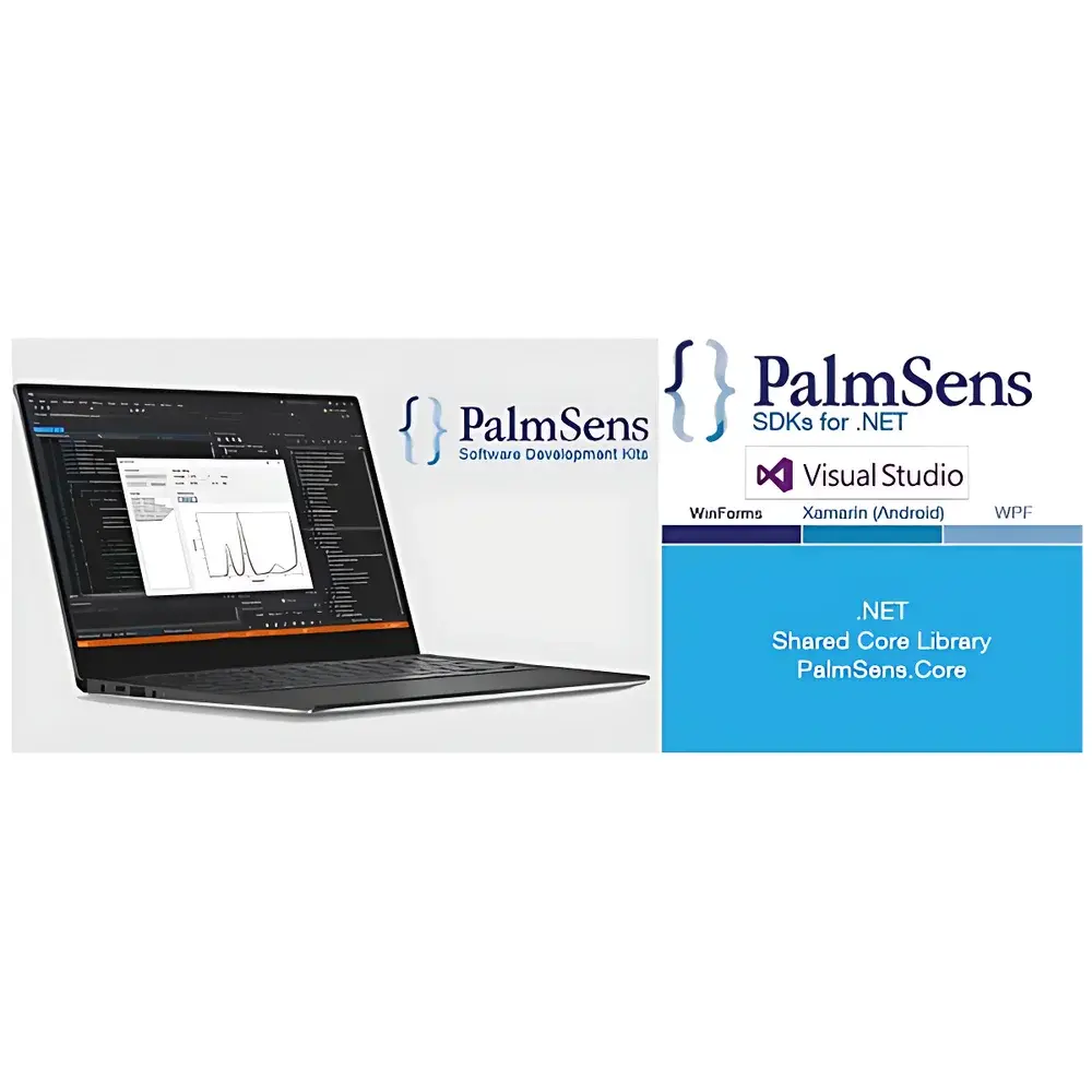 PalmSens EmStat4M Portable Electrochemical Module with SDK and Embedded Development Support
